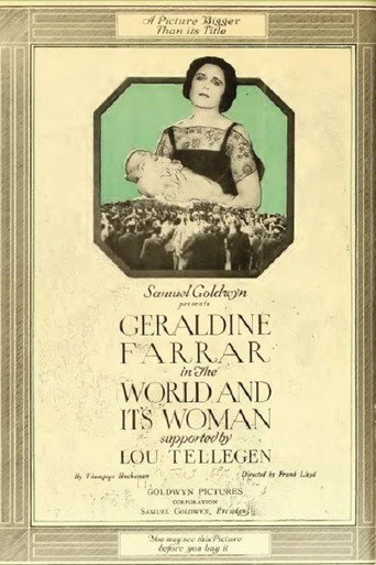 Movie poster for The World and Its Woman (1919)