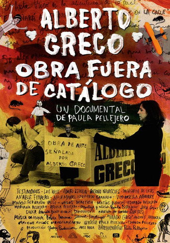 Movie poster for Alberto Greco, obra fuera de catálogo (2019)