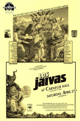 Movie poster for Los Jaivas en Nueva York, Abril 1985 (2000)