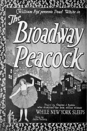Movie poster for The Broadway Peacock (1922)