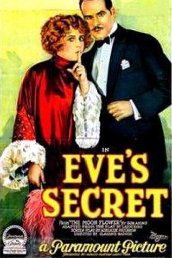 Movie poster for Eve's Secret (1925)
