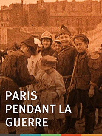 Movie poster for Paris During the War (1916)