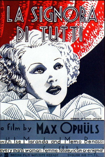 Movie poster for Everybody's Woman (1934)