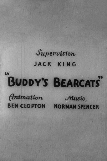 Movie poster for Buddy's Bearcats (1934)