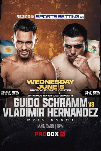 Movie poster for Guido Emmanuel Schramm vs. Vladimir Hernandez (2024)