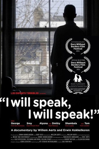 Movie poster for I Will Speak, I Will Speak (2018)