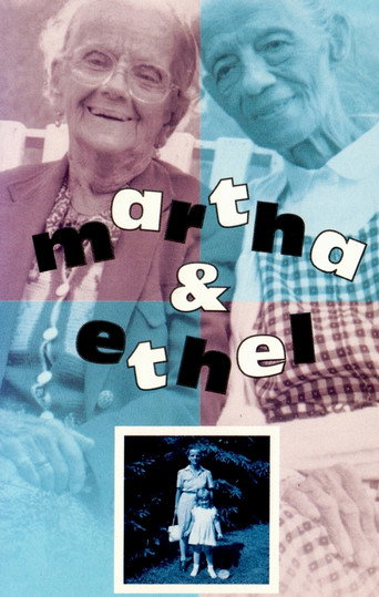 Movie poster for Martha & Ethel (1994)