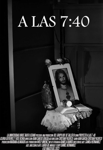Movie poster for A las 7:40
