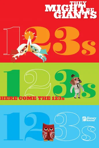 Movie poster for They Might Be Giants: Here Come the 123s (2008)