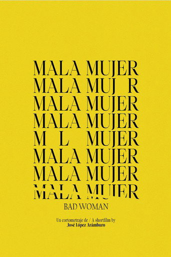 Movie poster for Mala mujer