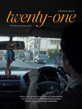 Movie poster for twenty-one (2022)
