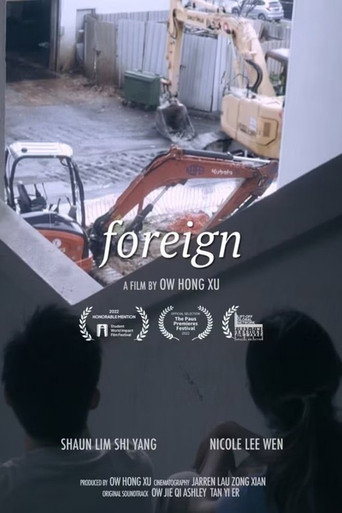 Movie poster for Foreign