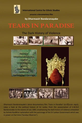 Movie poster for Tears In Paradise (2019)