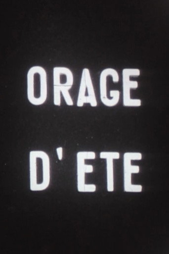 Orage d'été poster