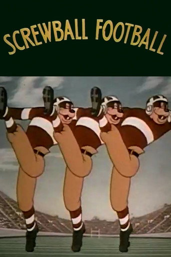 Movie poster for Screwball Football (1939)