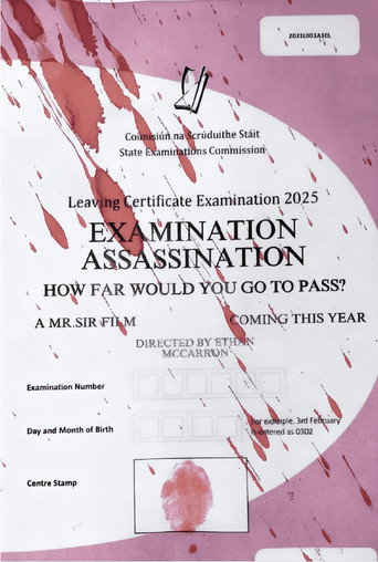 Movie poster for Examination Assassination (2025)