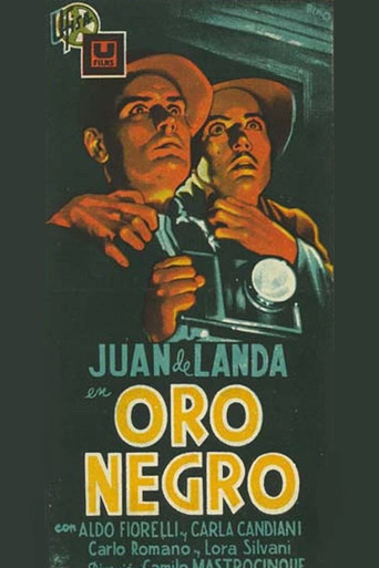 Movie poster for Oro nero (1942)
