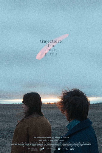 Trajectoire d'un corps perdu poster