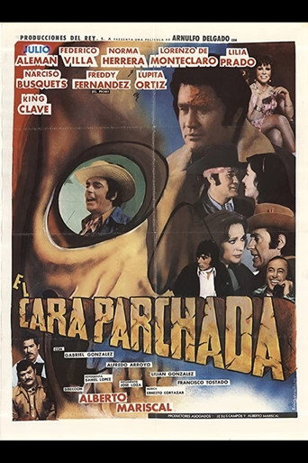 El cara parchada poster