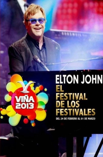 Movie poster for Elton John Festival de Viña del Mar (2013)