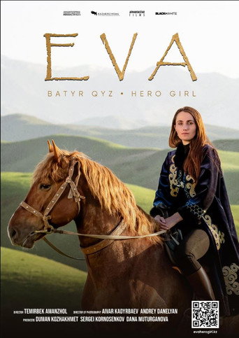 Movie poster for Eva. Hero Girl. (2023)