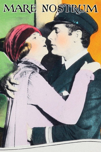 Movie poster for Mare Nostrum (1926)