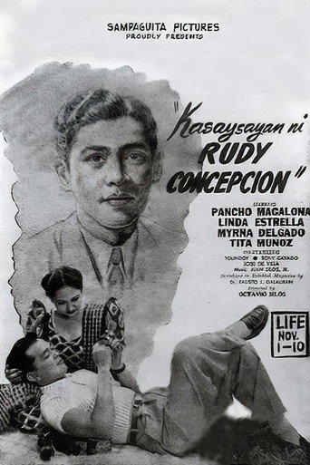 Movie poster for Kasaysayan ni Rudy Concepcion (1952)