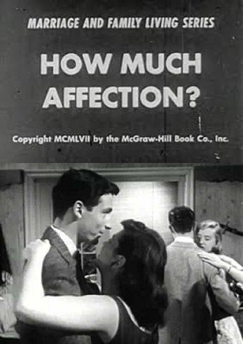 Movie poster for How Much Affection? (1957)