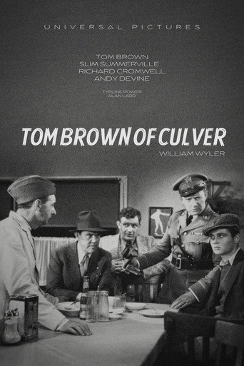 Movie poster for Tom Brown of Culver (1932)