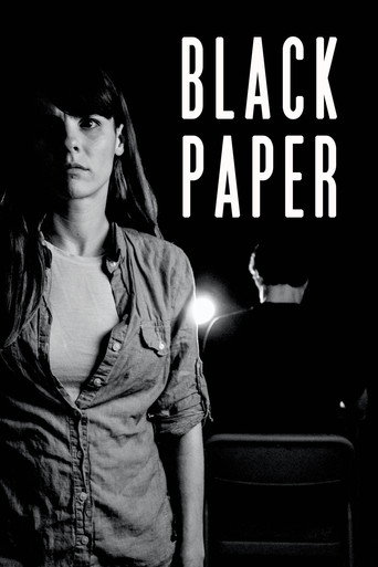 Movie poster for Black Paper (2013)