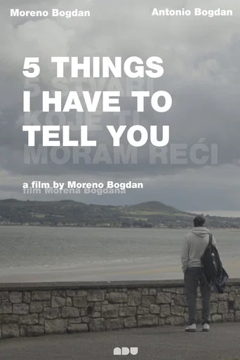 Movie poster for 5 things I have to tell you