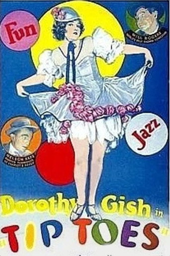 Movie poster for Tiptoes (1927)