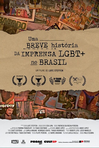 Movie poster for Uma Breve História da Imprensa LGBT+ no Brasil (2024)
