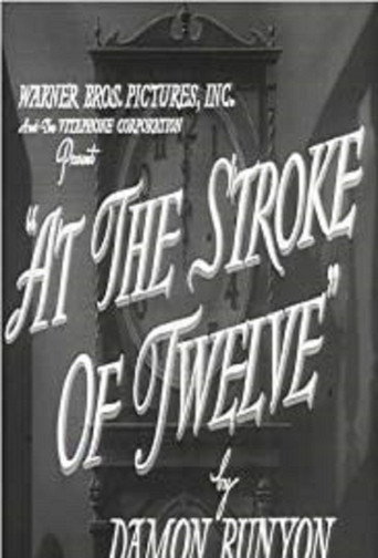 Movie poster for At the Stroke of Twelve (1941)
