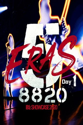 Movie poster for B'z SHOWCASE 2020 -5 ERAS 8820- Day1 (2021)