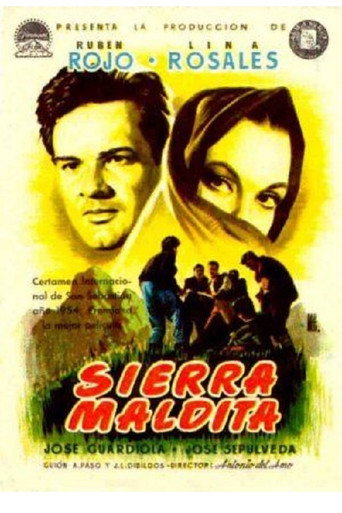 Movie poster for Cursed Mountains (1955)