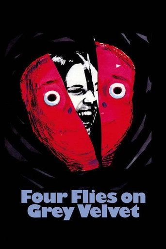Movie poster for Four Flies on Grey Velvet (1971)