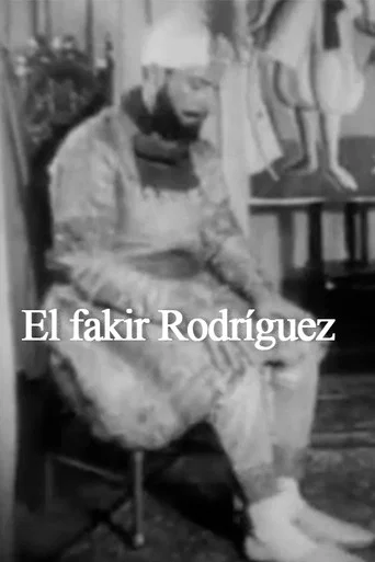 Movie poster for El fakir Rodríguez (1938)