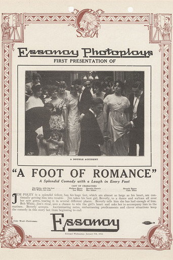 Movie poster for A Foot of Romance (1914)