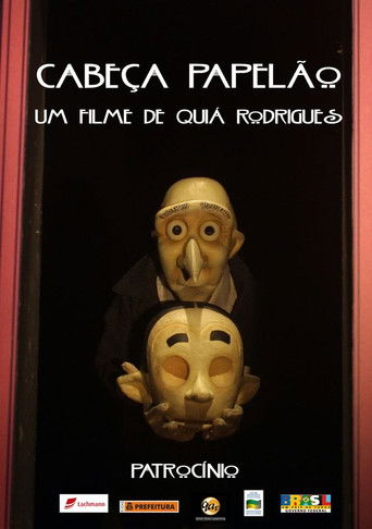 Cabeça Papelão poster
