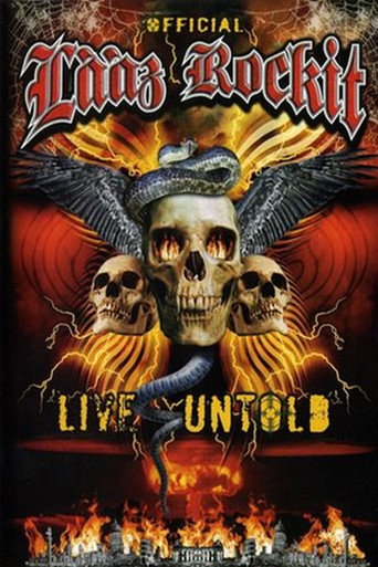 Movie poster for Lȧȧz Rockit: Live Untold (2006)