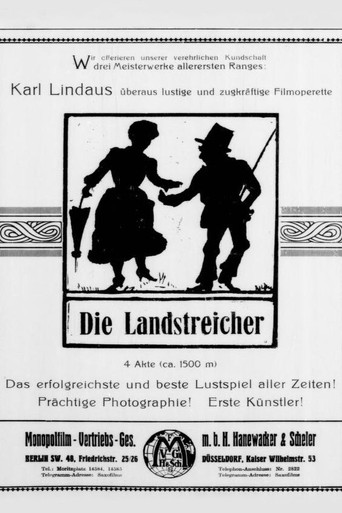Movie poster for Die Landstreicher (1916)