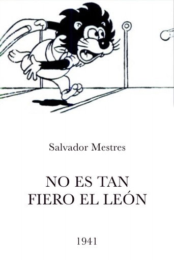 Movie poster for El león y el ratón (1941)