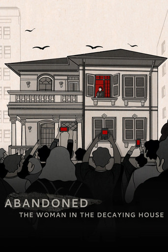Series poster for Abandoned: The Woman in the Decaying House (2025)