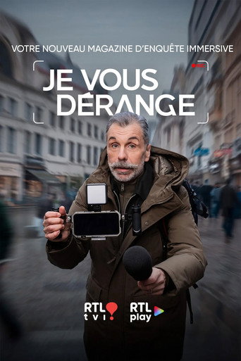 Series poster for Je vous dérange (2025)