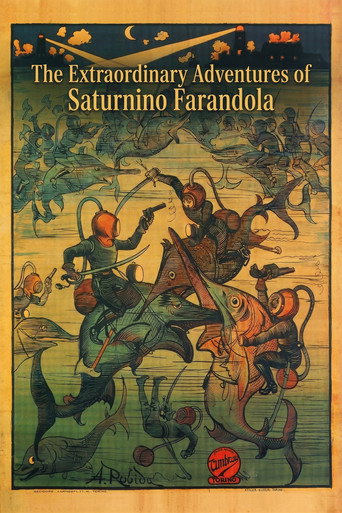 Movie poster for The Extraordinary Adventures of Saturnino Farandola (1913)