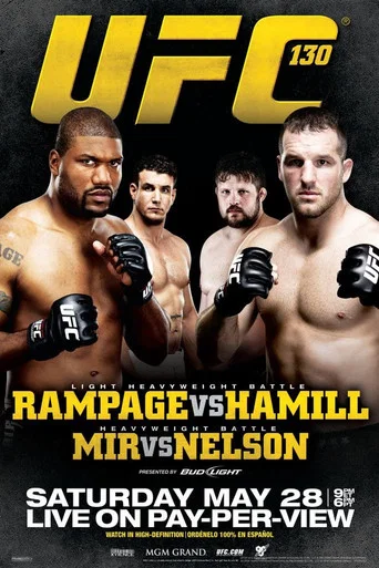 Movie poster for UFC 130: Rampage vs. Hamill (2011)