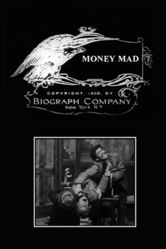 Movie poster for Money Mad (1908)