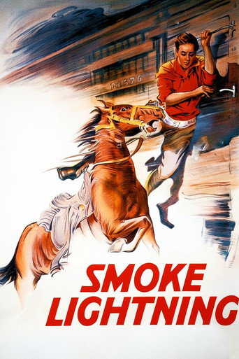 Movie poster for Smoke Lightning (1933)