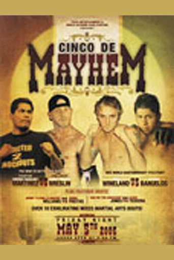 Movie poster for WEC 20: Cinco de Mayhem (2006)